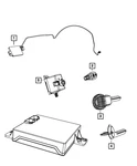Genuine Mopar Tire Pressure Monitoring System Receiver 68210154ab. Fixed Price $340.28.
