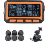 Atmorea Rv Tire Pressure Monitoring System With Solar Charger 8 Sensors. Fixed Price $198.00.