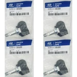 New 4pcs Oem 52933-2b000 Tpms Tire Pressure Sensor For 2012 Hyundai Santa Fe Gl. Fixed Price $43.70.