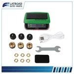 Green Rv Tire Pressure Sensor 1pc Tpms Solar Monitor 6pc Sensors W/alarm Modes. Fixed Price $42.09.