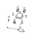 Genuine Mopar Hub Receiver 68582682ad. Fixed Price $126.00.