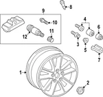 Genuine Audi Tpms Sensor 9j1-907-255. Fixed Price $41.99.