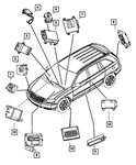 Genuine Mopar Immobilizer Module 4727408af. Fixed Price $130.40.