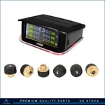 Black Rv Tire Pressure Sensor 1pc Tpms Solar Monitor 6pc Sensors W/alarm Modes. Fixed Price $40.99.