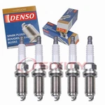 5 Pc Denso Standard U-groove Spark Plugs For 2004-2007 Volvo V70 2.5l L5 Ze. Fixed Price $40.66.
