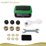 Green Rv Tire Pressure Sensor 1x Tpms Solar Monitor 6x Sensors Alarm Modes. Fixed Price $43.82.
