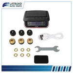 Black Rv Tire Pressure Sensor 1pc Tpms Solar Monitor 6pc Sensors W/alarm Modes. Fixed Price $37.90.