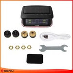 Black Rv Tire Pressure Sensor W/ Alarm Modes 1pc Tpms Solar Monitor 4pc Sensors. Fixed Price $31.59.