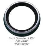 Automann 181.a35066 Oil Seal Cr Type. Fixed Price $22.00.