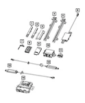 Genuine Mopar Hub Receiver 68727332ab. Fixed Price $103.72.
