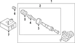 Genuine Tire Pressure Monitoring System (tpms) Sensor Valve Assembly 407706gp0a. Fixed Price $102.84.