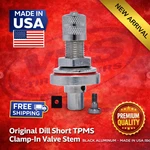 Original Dill Short Tpms Clamp-in Valve Stem Black Aluminum Made In Usa (10x). Fixed Price $88.66.