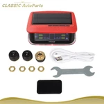 Red Rv Tire Pressure Sensor 1pcs Tpms Solar Monitor 4pcs Sensors Alarm Modes. Fixed Price $30.01.