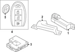 Genuine Nissan Tire Pressure Monitoring System (tpms) Receiver 285e2-7ba0a. Fixed Price $149.03.