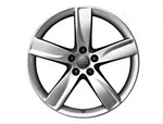 Genuine 09 - 16 Audi A4 17 Inch 5-spoke Alloy Wheel 8k0071497 A-8z8. Fixed Price $335.00.