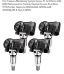 Jsueng Tire Pressure Monitoring System Sensor Fit For Infiniti & Nissan -new. Fixed Price $39.99.