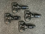 Tpms Tire Pressure Sensors Black Metal Valve Stems Huf Rde012 For 2011 Bmw 335i. Fixed Price $164.91.