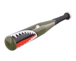 17" Aluminum Tire Checker Bat With P-40 Warhawk Shark Mouth Graphic. Fixed Price $16.00.
