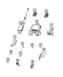 Genuine Mopar Hub Receiver 68349948ac. Fixed Price $127.53.