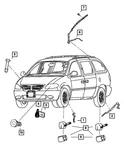 Genuine Mopar Tire Pressure Sensor Package 5127335af. Fixed Price $88.45.
