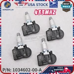 New 4pcs Tire Sensor 1034602-00-b 1034602-00-a 433mhz Tpms For Tesla Model 3 S. Fixed Price $27.67.