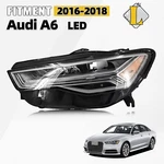 Full Led Headlight For 2016-2018 Audi A6 W/o Matrix Lighting Left Driver Side. Fixed Price $304.00.