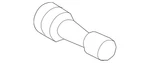Genuine Porsche Valve Stem 9p1-601-361-f. Fixed Price $31.85.