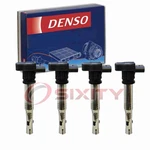 4 Pc Denso Direct Ignition Coils For 2006-2010 Volkswagen Passat 2.0l L4 Ha. Fixed Price $154.33.