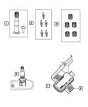 Genuine Mopar Tire Pressure Monitoring Module 56029555ab. Fixed Price $139.24.