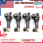 New Tire Pressure Monitoring Sensor Tpms 13598772 4pcs For Gm Chevy Gmc Buick. Fixed Price $28.96.