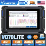 Vdiagtool Vd70 Lite Obd2 Scanner Bidirectional Scan Tool Full System 31+ Resets. Fixed Price $299.00.