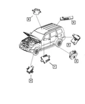Genuine Mopar Tire Pressure Monitoring Module Front Right 56029360ac. Fixed Price $215.39.