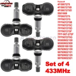 4pcs Tpms 4f0907275b 4f0907275d Tire Pressure Sensors 433mhz For Audi Vw Porsche. Fixed Price $31.79.