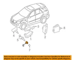 Mercedes Mercedes-benz Oem Gl450 Tpms Tire Pressure Monitor-connector 0004010914. Fixed Price $9.43.