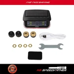 Black Rv Tire Pressure Sensor 1pc Tpms Solar Monitor 4pc Sensors W/alarm Modes. Fixed Price $27.69.