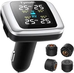 Tymate Tm7 Tire Pressure Monitoring System, Wireless Tpms With 4 External & 6 Rv. Fixed Price $47.97.