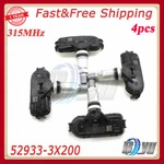 4pcs 52933-3x200 Tpms Tire Pressure Sensors 315mhz For Hyundai Elantra Kia Rio. Fixed Price $41.32.