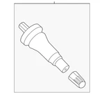 Genuine Tire Pressure Monitoring System (tpms) Sensor Valve Assembly Pcpz1700a. Fixed Price $36.48.