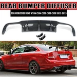 A Style Rear Diffuser For Mercedes W204 C250 C300 C350 C63 2012-2015 Carbon Look. Fixed Price $135.55.
