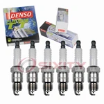6 Pc Denso Platinum Tt Spark Plugs For 1975-1976 Plymouth Duster 3.7l L6 Yl. Fixed Price $37.60.
