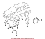 Genuine Oem Valve Stem Nut Tpms For Mercedes 0004010914. Fixed Price $14.65.