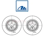 2 Pc Ate Rear Disc Brake Rotor For 2010-2015 Bmw 760li - Braking Tire Xb. Fixed Price $648.40.