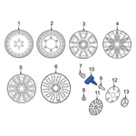 For Mercedes-benz Sprinter 2500 19-25 Tire Pressure Monitoring System (tpms). Fixed Price $106.63.