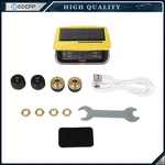 Yellow Rv Tire Pressure Sensor 1pc Tpms Solar Monitor 4pc Sensors W/alarm Modes. Fixed Price $30.39.