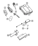 Genuine Mopar Hub Receiver 56046804ai. Fixed Price $134.05.