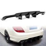 For Mercedes W204 C250 C300 C350 C63 Amg 2012-14 Gloss Black Abs Rear Diffuser. Fixed Price $102.85.