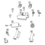 For Ram 1500 2019 Mopar 68291647ak Tire Pressure Monitoring System Receiver. Fixed Price $282.07.