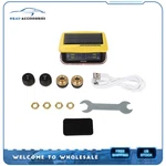 Yellow Rv Tire Pressure Sensor 1pc Tpms Solar Monitor 4pc Sensors W/alarm Modes. Fixed Price $32.29.