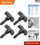 Tpms Sensor 433mhz 4 Pack Fit Chrysler Jeep Dodge Ram Renectiv Tire Pressure. Fixed Price $44.99.