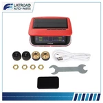 Red Rv Tire Pressure Sensor 1pc Tpms Solar Monitor 4pc Sensors W/alarm Modes. Fixed Price $30.87.